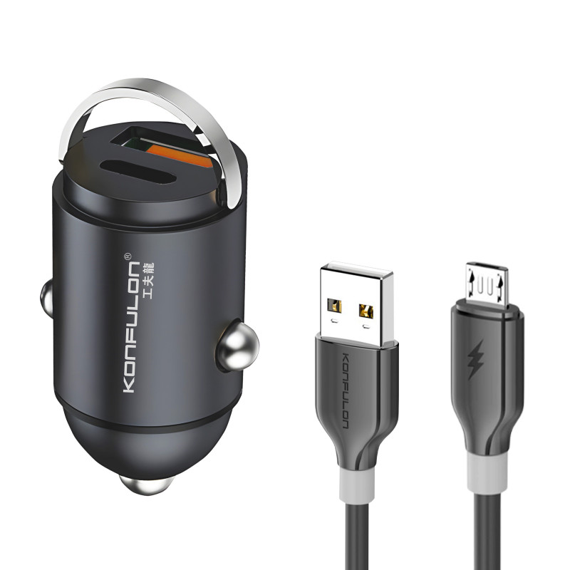 KONFULON Car Charger Model C95Q with Cable