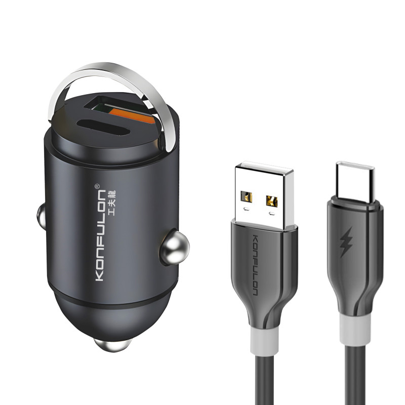 KONFULON Car Charger Model C95Q with Cable