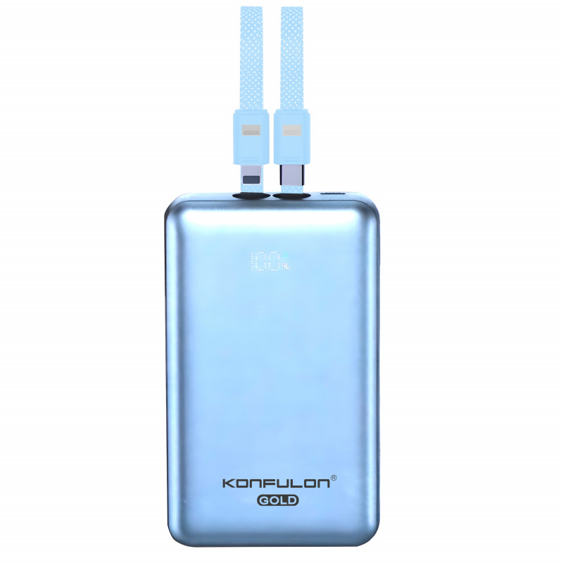 Konfulon Gold Powerbank 20000mAh With Fast Charging PD 35W Model: G02