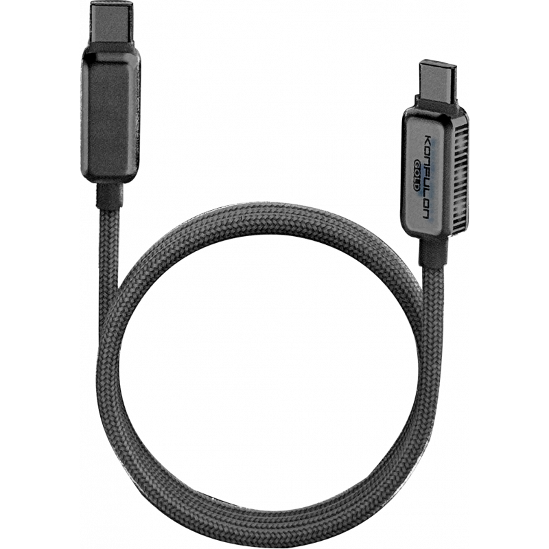 KONFULON Gold Cable Fast Charging Model GL17 Type-C to iPhone 27W, GL18 Type-C to Type-C 60W (1-year warranty)