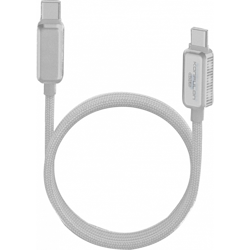KONFULON Gold Cable Fast Charging Model GL17 Type-C to iPhone 27W, GL18 Type-C to Type-C 60W (1-year warranty)