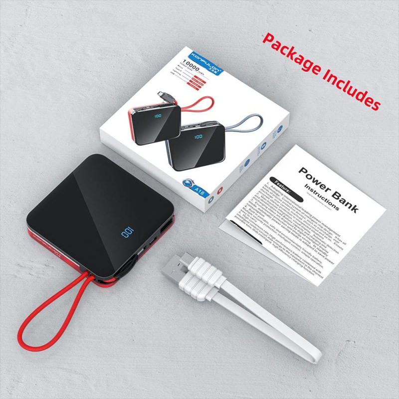Konfulon Power bank 10000mAh Model A18