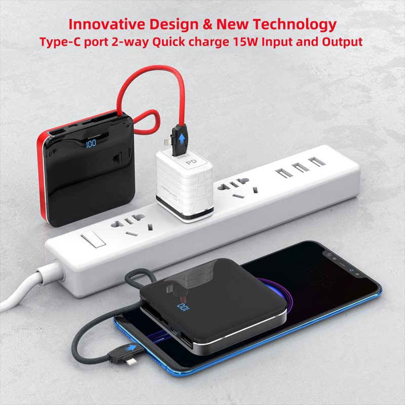Konfulon Power bank 10000mAh Model A18