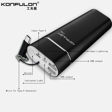 Konfulon Powerbank A20 20000mAh