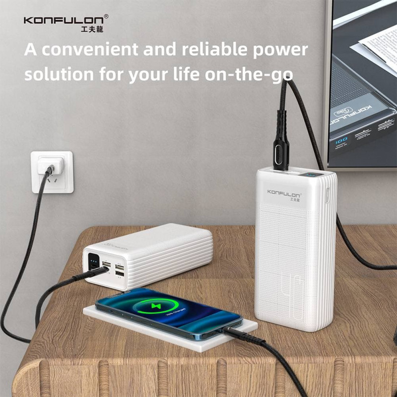 Konfulon power bank 40000mAh model A21L 