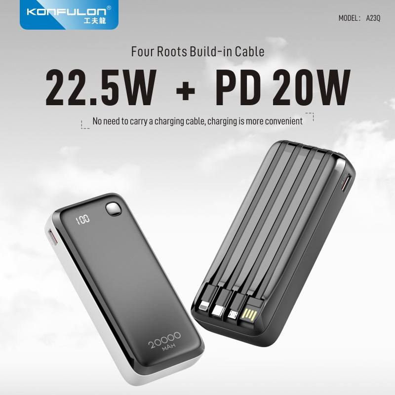 KONFULON Power bank 20000mAh Model A23Q