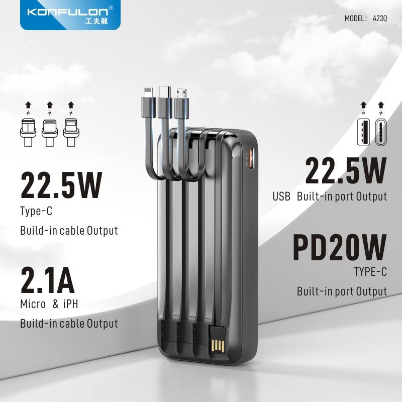 KONFULON Power bank 20000mAh Model A23Q