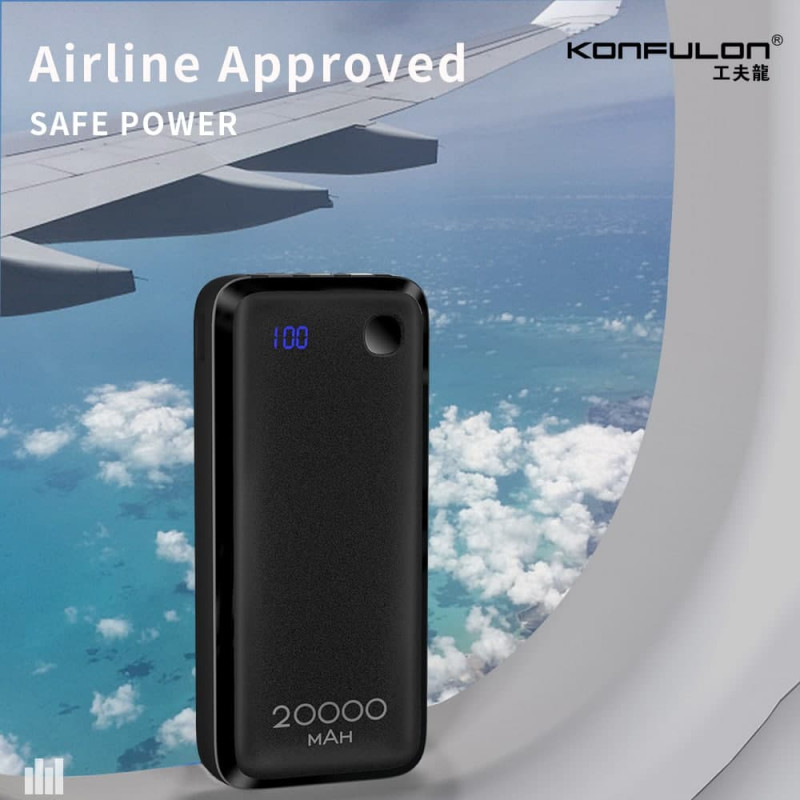 Konfulon Power bank 20000mAh Model A23S
