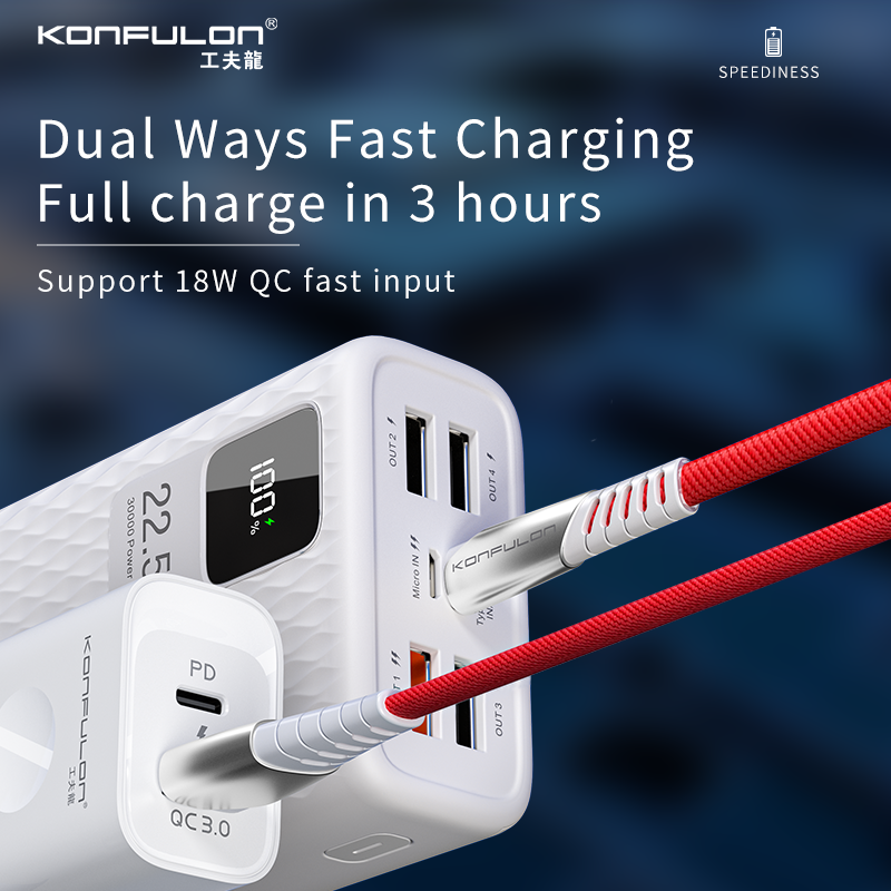 JOKO Power bank  Fast charging 22.5W 30000mAh A26Q