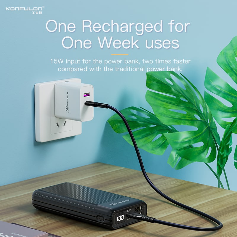 Konfulon Power bank 20000 mAh Model A30