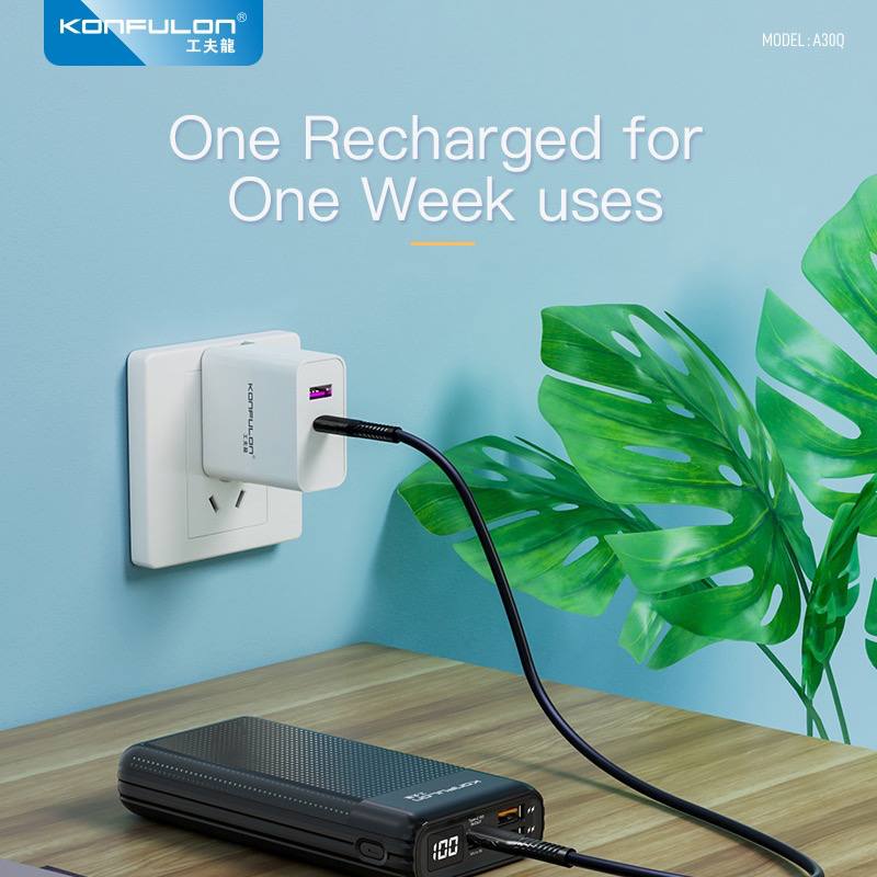 KONFULON POWER BANK FAST CHARGER 20000 mAh MODEL A30Q