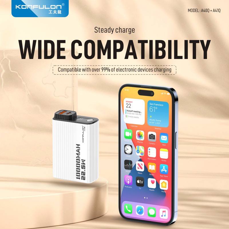 KONFULON MINI POWER BANK 10000mAh MODEL A40Q