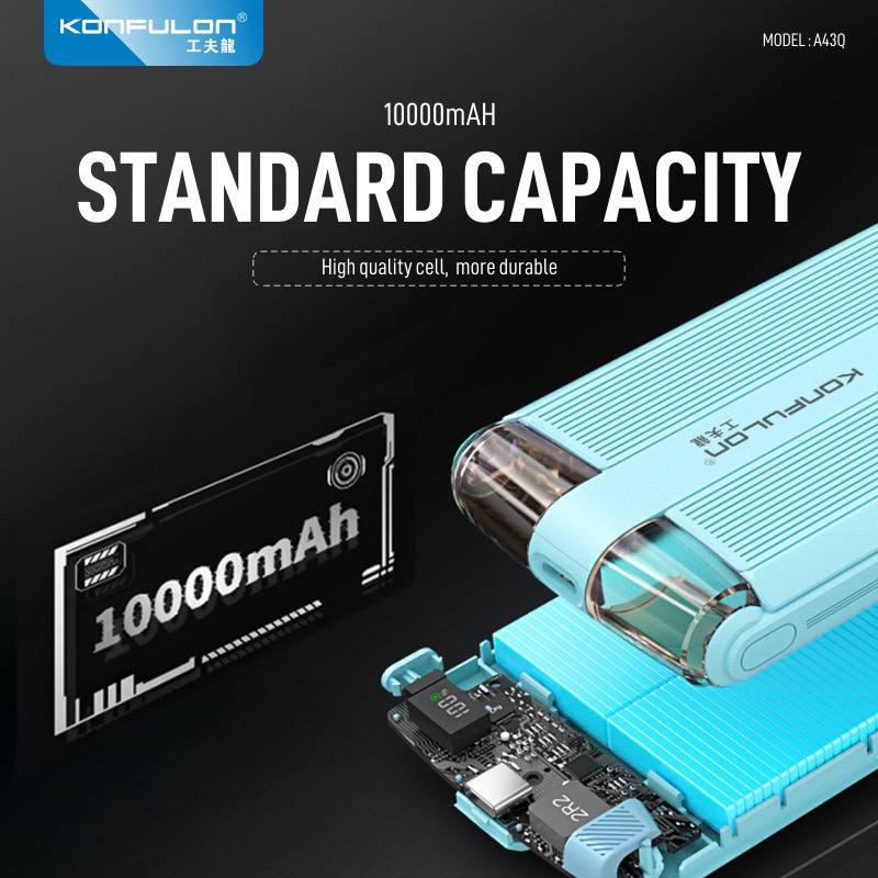 KONFULON BUILT IN CABLE FOR POWER BANK MODEL A43Q
