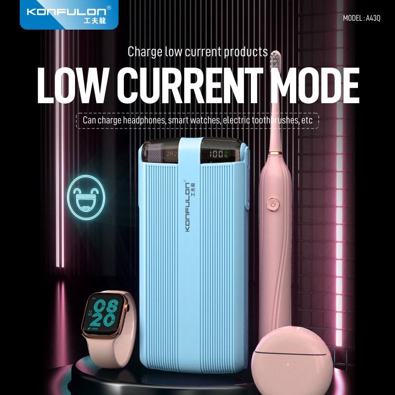 KONFULON BUILT IN CABLE FOR POWER BANK MODEL A43Q