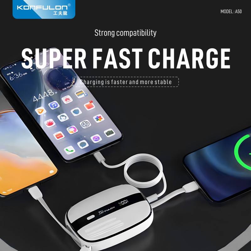 KONFULON MINI POWER BANK 10000MAH MODEL A50