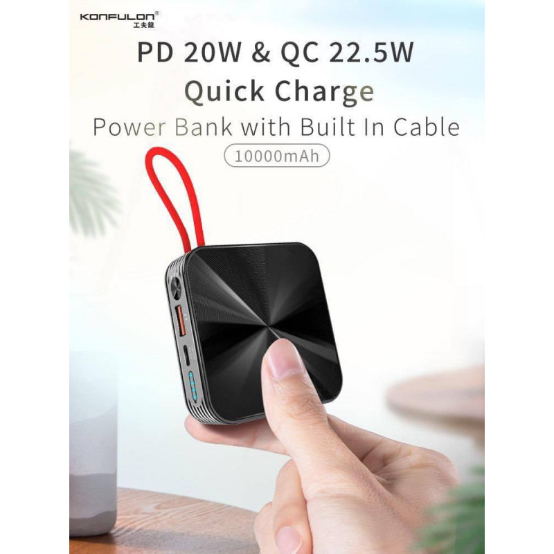 Konfulon Power Bank 10000 mAh Model A5Q