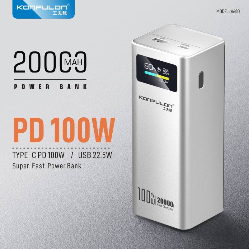 Konfulon Power Bank 20000mAh Model A60Q