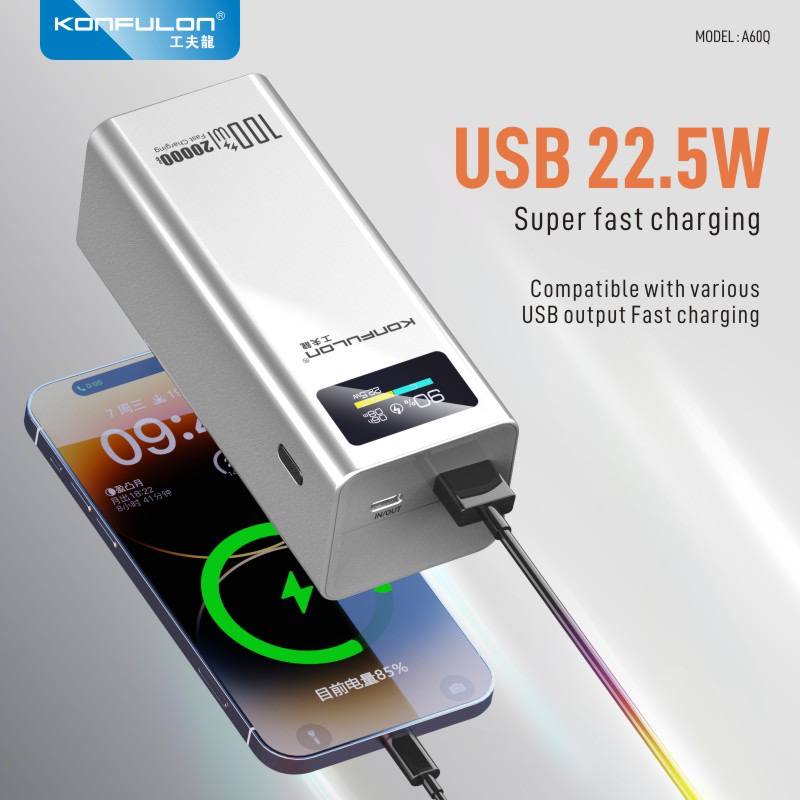 Konfulon Power Bank 20000mAh Model A60Q