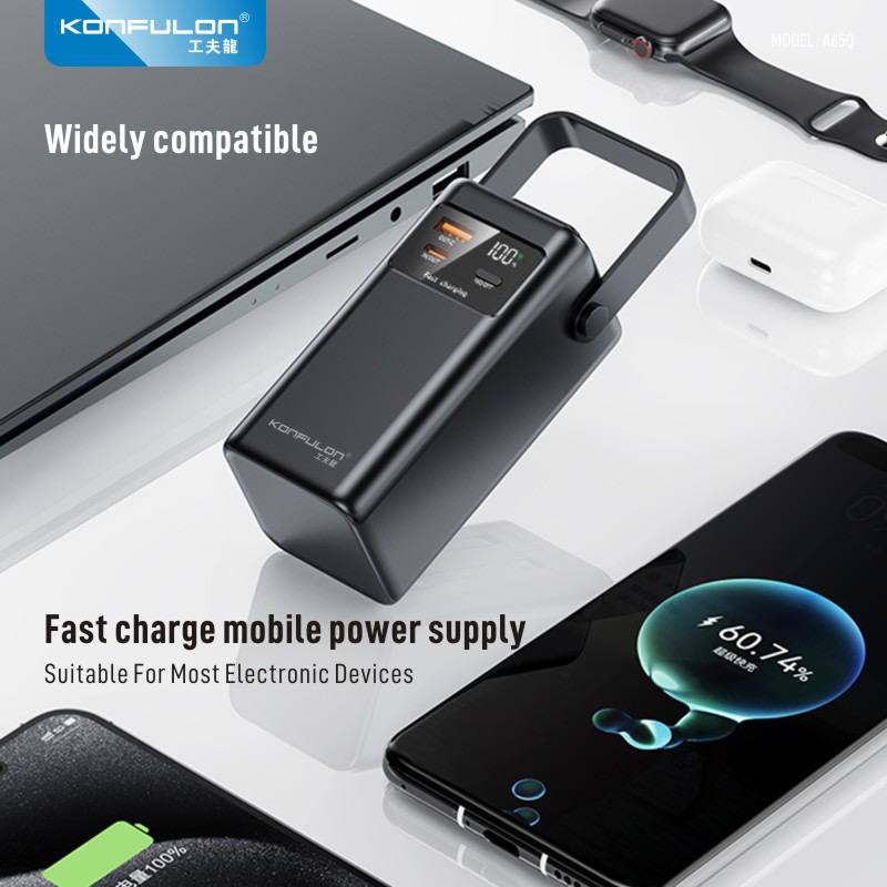 KONFULON  PowerBank A65Q Fast Charging 22.5W Big Capacity 20000mAh 