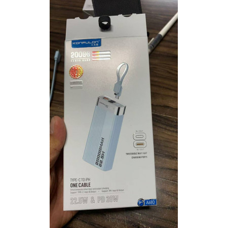 Konfulon Power Bank 20000mAh Model A68Q