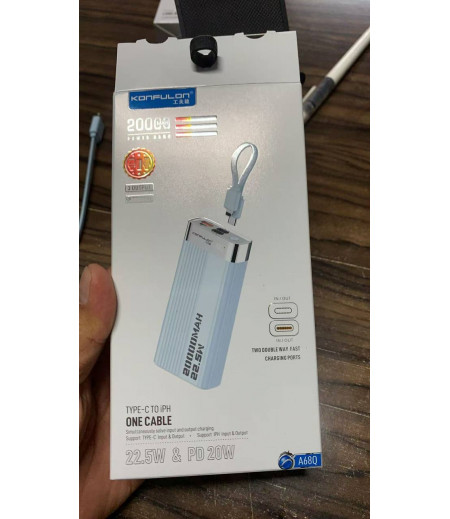 Konfulon Power Bank 20000mAh Model A68Q