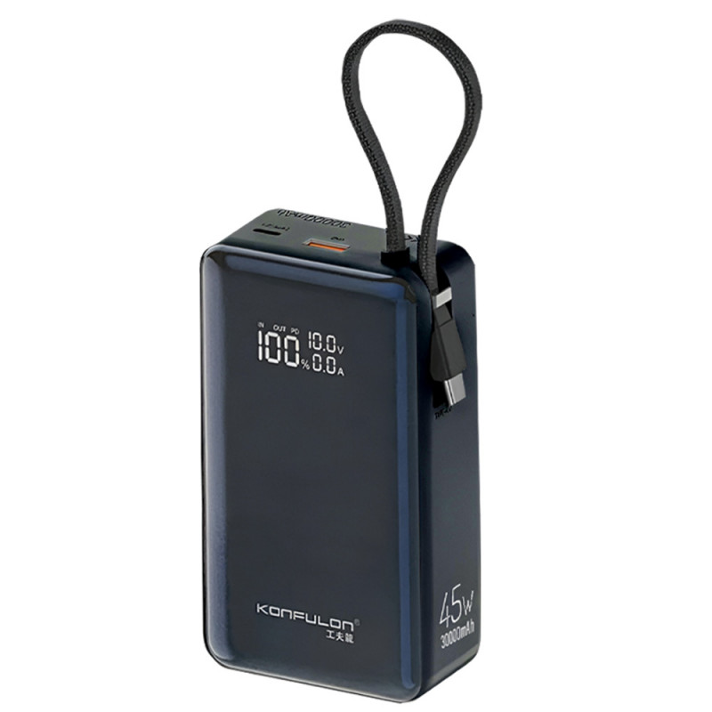 Konfulon Power bank 45W 30000mAH Model A74Q