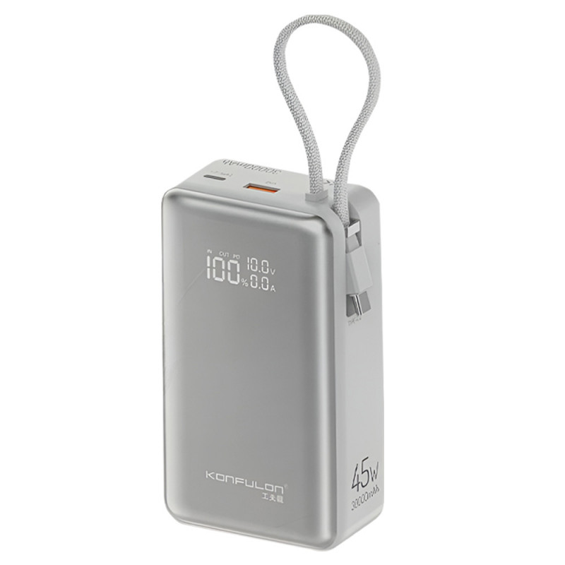 Konfulon Power bank 45W 30000mAH Model A74Q