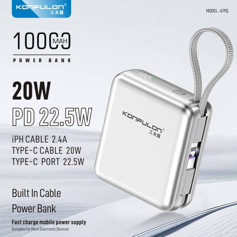 Konfulon Power bank 10000mAH Model A79Q