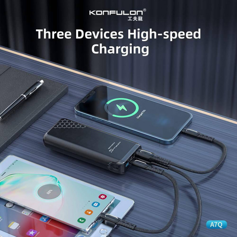 Konfulon Power Bank 20000mAh Model A7Q