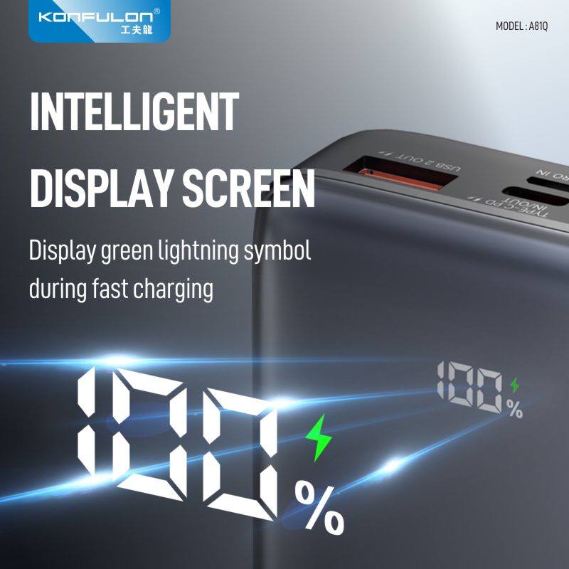 KONFULON POWER BANK 20000mAh MODEL A81Q