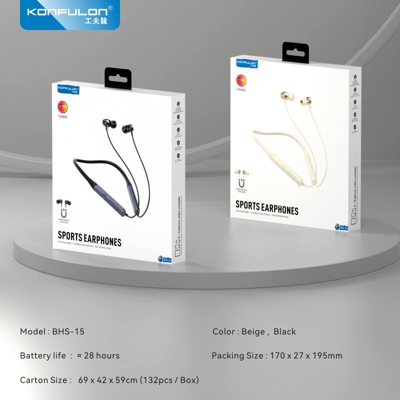 KONFULON Sports Earphones Model BHS15