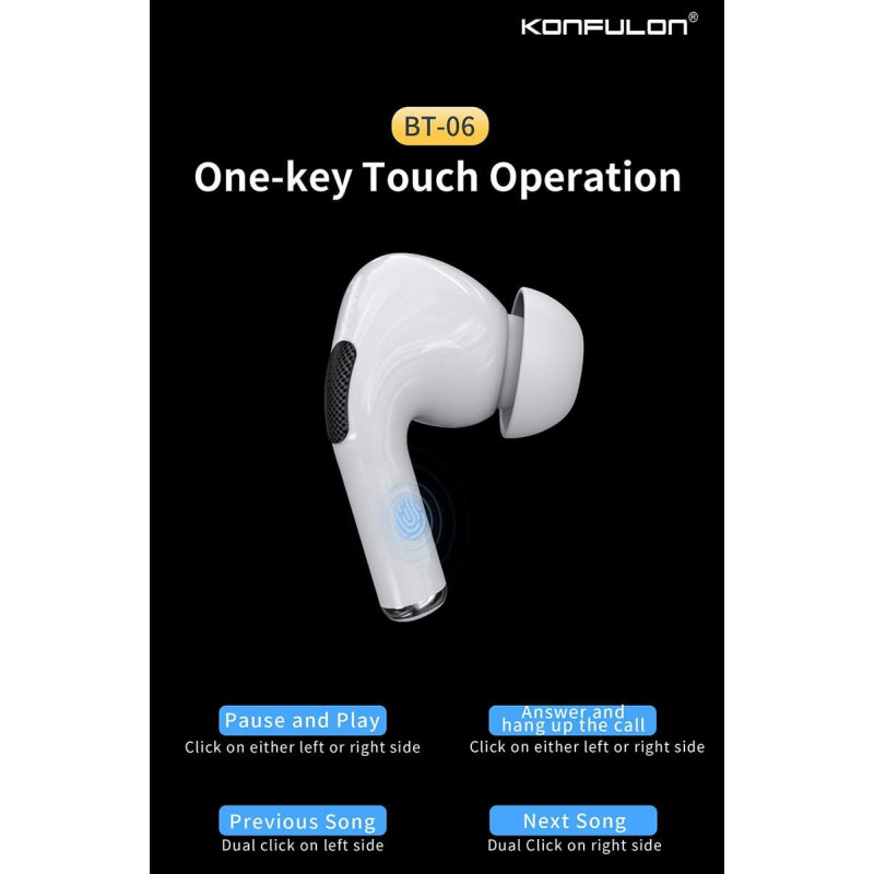Konfulon Bluetooth earphone Model BT-06