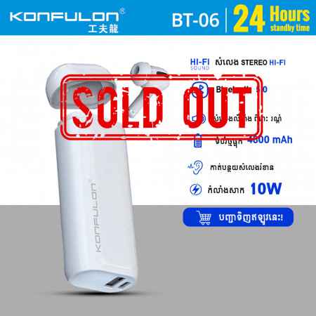 Konfulon Bluetooth earphone Model BT-06