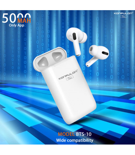 JOKO Bluetooth earphone Come with Powerbank 5000mAh BTS-10