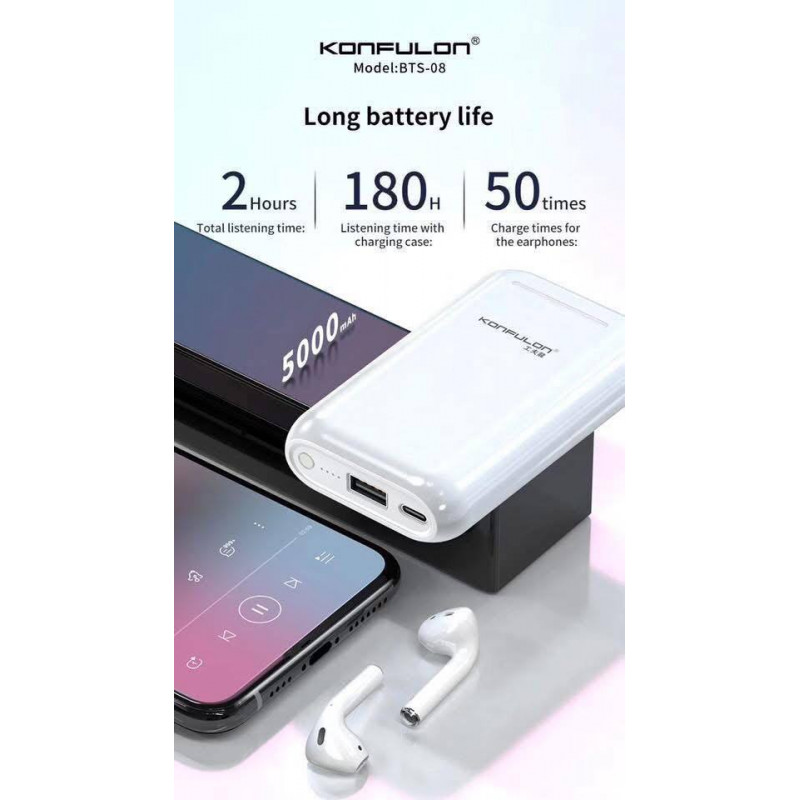 Konfulon Bluetooth Earphone Model BTS-08