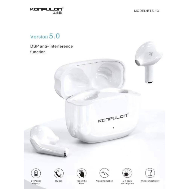 Konfulon Bluetooth Earphone Model BTS-13