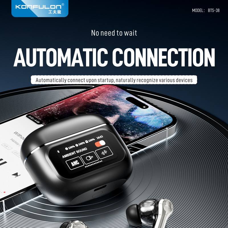 KONFULON Bluetooth Wireless Earphone 5.4 Model BTS38