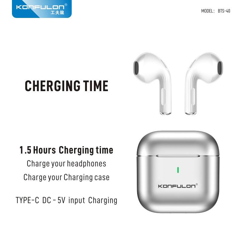 Konfulon TWS Wireless Earphone model BTS40