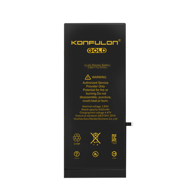 Konfulon Gold Battery iPhone 13, 13Mini, 13 Pro, 13 Pro Max