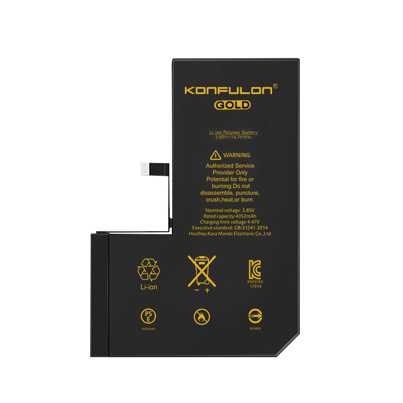 Konfulon Gold Battery iPhone 13, 13Mini, 13 Pro, 13 Pro Max