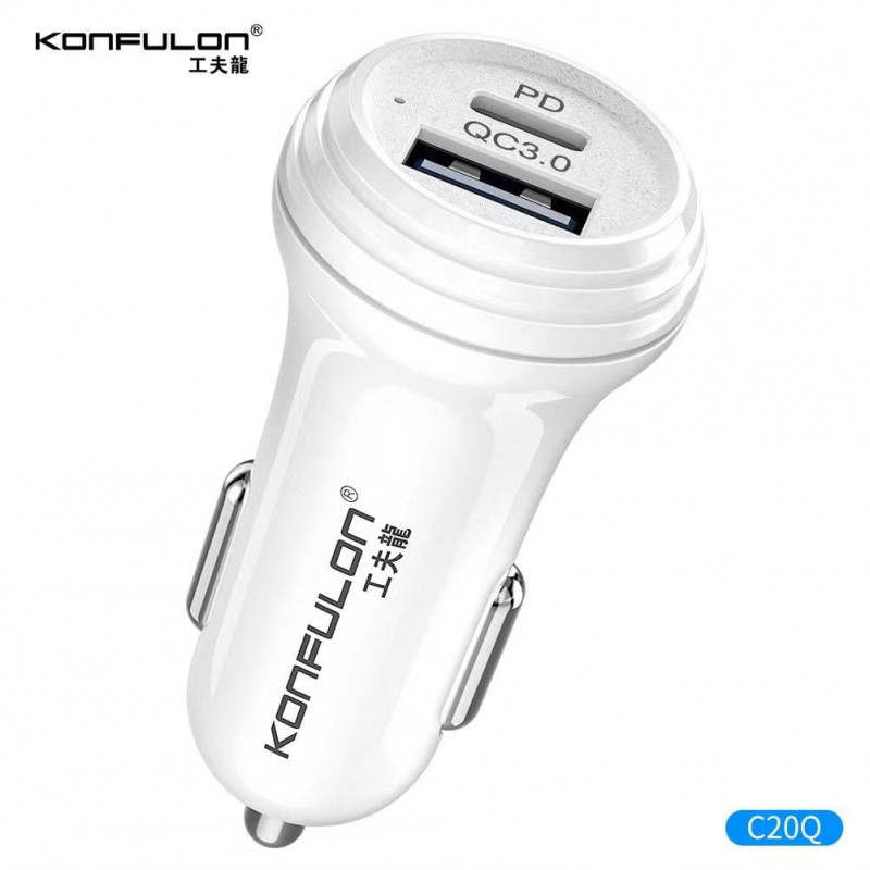 Konfulon Car Charger C20Q 20W