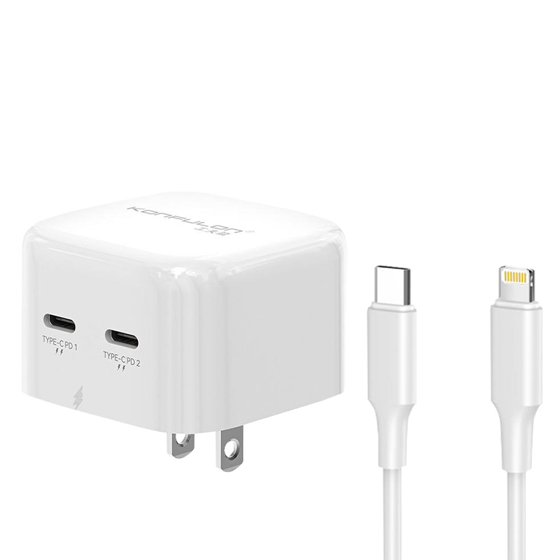KONFULON Adapter + Cable Fast Charging PD30W Model C83Q iPhone C83Q Type-C