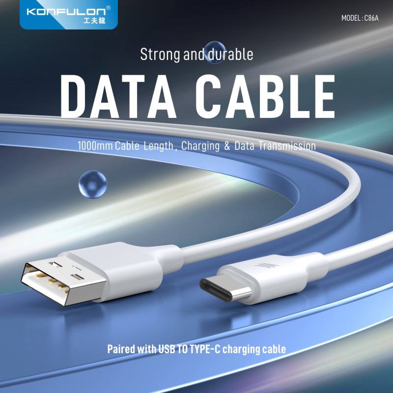 Konfulon Set Adapter and Cable 20W Model: C86A Type-C