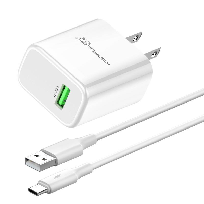 Konfulon Set Adapter and Cable 20W Model: C86A Type-C