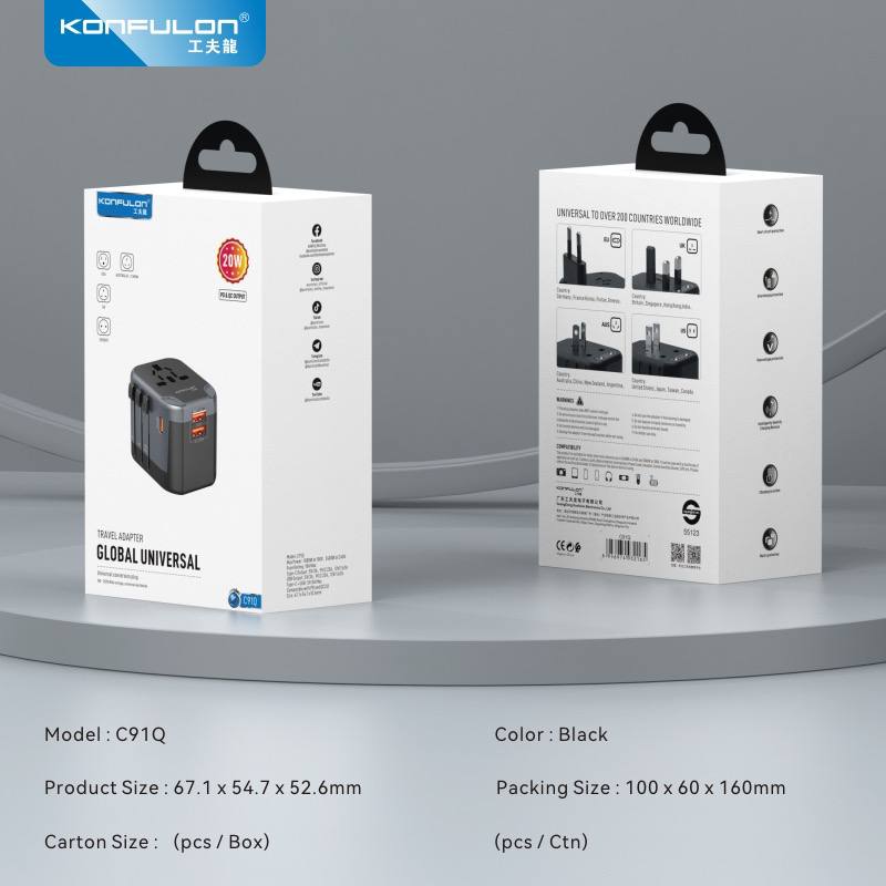 KONFULON Adapter Charging 20W Model C91Q