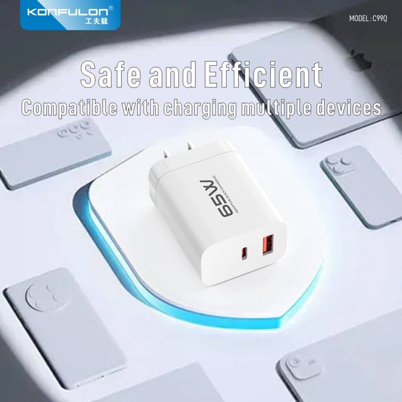 Konfulon Adapter Super-Fast Charger 65W Model C99Q