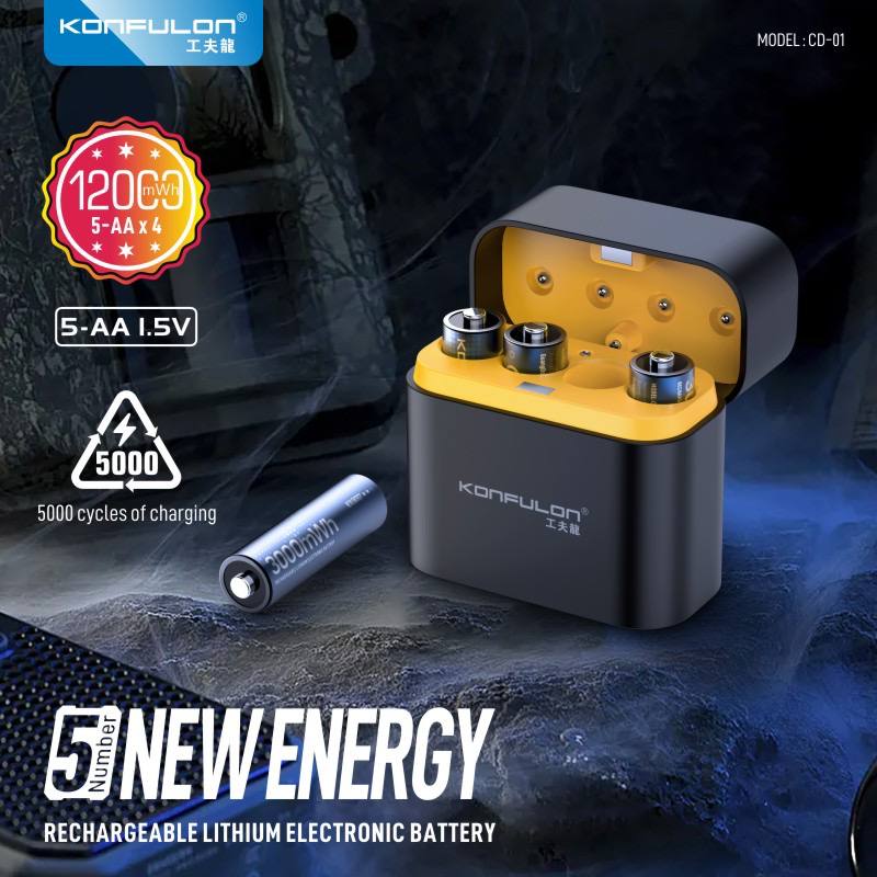 Konfulon Rechargeable Lithium Electronic Battery Model: CD01