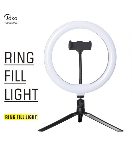 JOKO Ring Fill Light Multiple color temperature CM-22 10"