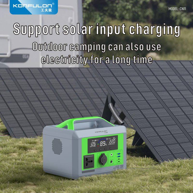 Konfulon UPS 300W AC -DC USB-C Power Supply 12000mAh CN11