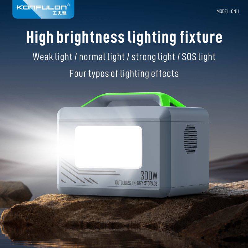 Konfulon UPS 300W AC -DC USB-C Power Supply 12000mAh CN11